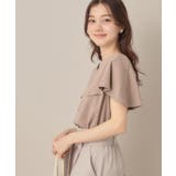 【マシンウォッシャブル・UVケア・接触冷感】2WAYケープデザインカットソー | Couture brooch | 詳細画像36 