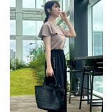 【マシンウォッシャブル・UVケア・接触冷感】2WAYケープデザインカットソー | Couture brooch | 詳細画像38 