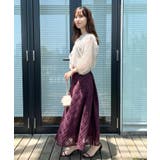 【接触冷感・UVカット・マシンウォッシャブル】袖レースドッキングカットソー | Couture brooch | 詳細画像35