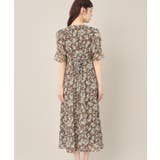 【一枚で着映える・通勤】Vネックフラワーワンピース | Couture brooch | 詳細画像30 