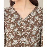 【一枚で着映える・通勤】Vネックフラワーワンピース | Couture brooch | 詳細画像31 