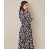 【一枚で着映える・通勤】Vネックフラワーワンピース | Couture brooch | 詳細画像11 