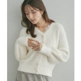 【ふわふわフェザー】前後2WAY ニットカーディガン | Couture brooch | 詳細画像5