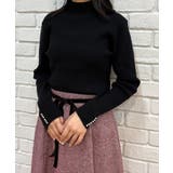 【大人フェミニンのBASIC】パール調リブニット【吸湿発熱 静電気防止 抗菌防臭 | Couture brooch | 詳細画像35 