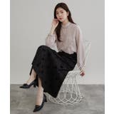 【大人の甘さ香る】フロッキーフラワー マーメイドスカート | Couture brooch | 詳細画像8