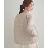 【春色追加・撥水・洗える】リボンキルティングジャケット | Couture brooch | 詳細画像34 