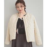 【春色追加・撥水・洗える】リボンキルティングジャケット | Couture brooch | 詳細画像6 