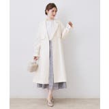 【撥水・ハレの日・通勤】ロングトレンチコート | Couture brooch | 詳細画像1 