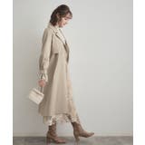 【撥水・ハレの日・通勤】ロングトレンチコート | Couture brooch | 詳細画像30 