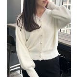 【前後2WAY】Springフェザーカーデトップス | Couture brooch | 詳細画像12