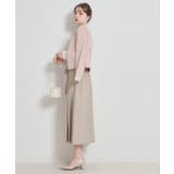 【洗える・通勤】サイドタック ナロースカート | Couture brooch | 詳細画像2 