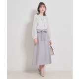 【洗える・通勤】サイドタック ナロースカート | Couture brooch | 詳細画像7 