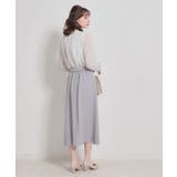 【洗える・通勤】サイドタック ナロースカート | Couture brooch | 詳細画像9 