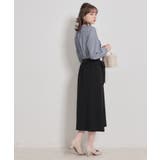 【洗える・通勤】サイドタック ナロースカート | Couture brooch | 詳細画像15 