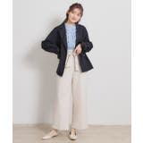 【撥水・洗える】ハーフ トレンチコート | Couture brooch | 詳細画像23 