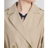 【撥水・洗える】ハーフ トレンチコート | Couture brooch | 詳細画像41 