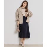 【撥水・洗える】ハーフ トレンチコート | Couture brooch | 詳細画像19 