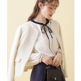 【ハレの日・通勤】カルゼスラブツイードジャケット | Couture brooch | 詳細画像13 