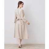 レース袖タックフレアワンピース | Couture brooch | 詳細画像8