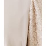 レース袖タックフレアワンピース | Couture brooch | 詳細画像9