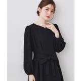 レース袖タックフレアワンピース | Couture brooch | 詳細画像10