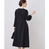 レース袖タックフレアワンピース | Couture brooch | 詳細画像12