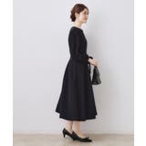 レース袖タックフレアワンピース | Couture brooch | 詳細画像16