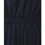 【ハレの日・通勤】配色シフォンプリーツ ワンピース | Couture brooch | 詳細画像26 