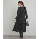 【通勤】ラメ刺繍ブークレチュールスカート | Couture brooch | 詳細画像13