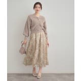 【通勤】ラメ刺繍ブークレチュールスカート | Couture brooch | 詳細画像22