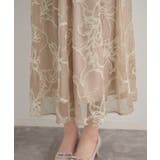 【通勤】ラメ刺繍ブークレチュールスカート | Couture brooch | 詳細画像44