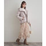 【通勤】ラメ刺繍ブークレチュールスカート | Couture brooch | 詳細画像28