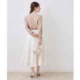 配色タックタイブラウス | Couture brooch | 詳細画像17