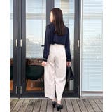 【ハレの日・通勤】配色タックタイブラウス | Couture brooch | 詳細画像41 