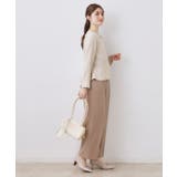 リボンデザイン羽織りペプラムブラウス | Couture brooch | 詳細画像6