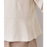 リボンデザイン羽織りペプラムブラウス | Couture brooch | 詳細画像21