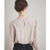 【ハレの日・通勤】レースドッキング ブラウス | Couture brooch | 詳細画像19 