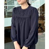 【ハレの日・通勤】レースドッキング ブラウス | Couture brooch | 詳細画像38 