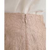 【洗える・着映え・通勤】フラワーエンブロスカート | Couture brooch | 詳細画像38 