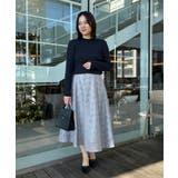 【洗える・着映え・通勤】フラワーエンブロスカート | Couture brooch | 詳細画像27 