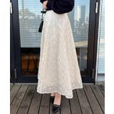 【洗える・着映え・通勤】フラワーエンブロスカート | Couture brooch | 詳細画像10 