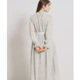 【洗える・着映え】楊柳小花シャーリングワンピース | Couture brooch | 詳細画像8 