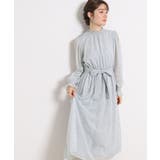 【洗える・着映え】楊柳小花シャーリングワンピース | Couture brooch | 詳細画像25 