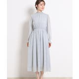 【洗える・着映え】楊柳小花シャーリングワンピース | Couture brooch | 詳細画像40 