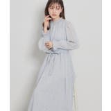 【洗える・着映え】楊柳小花シャーリングワンピース | Couture brooch | 詳細画像28 