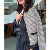 【ハレの日・通勤】ラメツイード ニットカーディガン | Couture brooch | 詳細画像30 