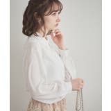 レース衿ジョーゼットブラウス | Couture brooch | 詳細画像3