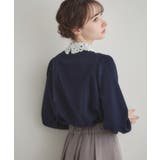 レース衿ジョーゼットブラウス | Couture brooch | 詳細画像10