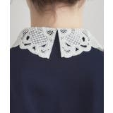 レース衿ジョーゼットブラウス | Couture brooch | 詳細画像19