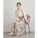 【洗える・着映え】オーガンジーリボンタイ ニット | Couture brooch | 詳細画像5 